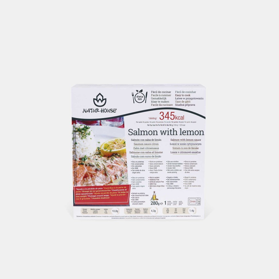 naturhouse Salmone Con Salsa Al Limone - Piatti Pronti Online